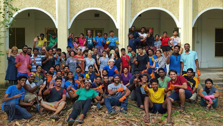 Theosophical Society - Chennai Trekkers River Cleanup Crew