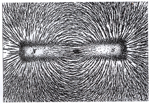 Theosophical Society - &nbsp;Figure 6. Magnetic field lines.